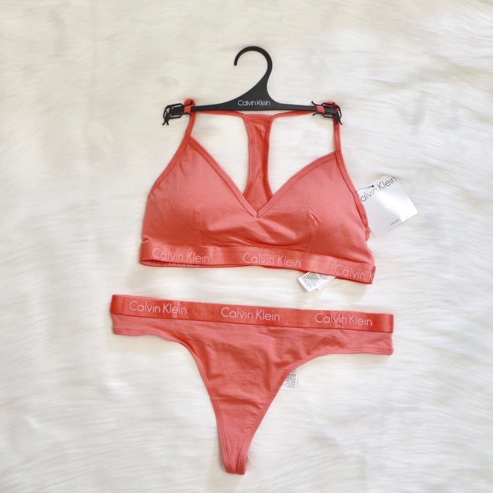 CK Satin Waistband Set